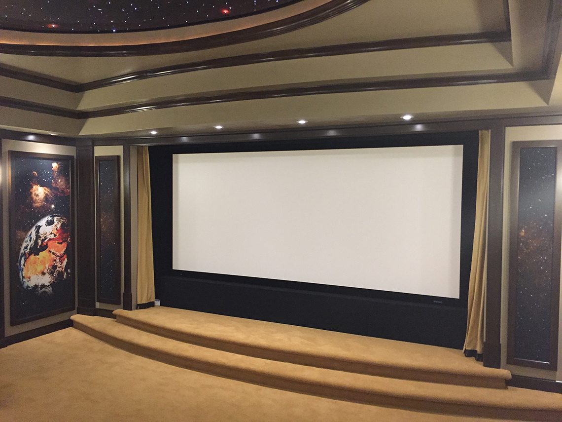 180" Home Theater Screen