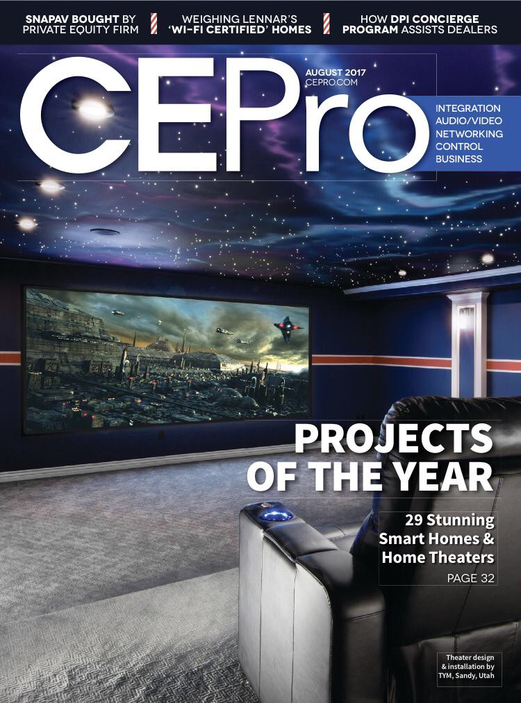 CEPro magazine August 2017